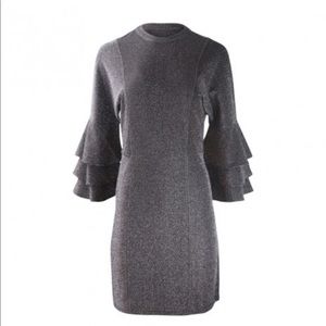 Scotch & Soda Metallic Lurex Dress